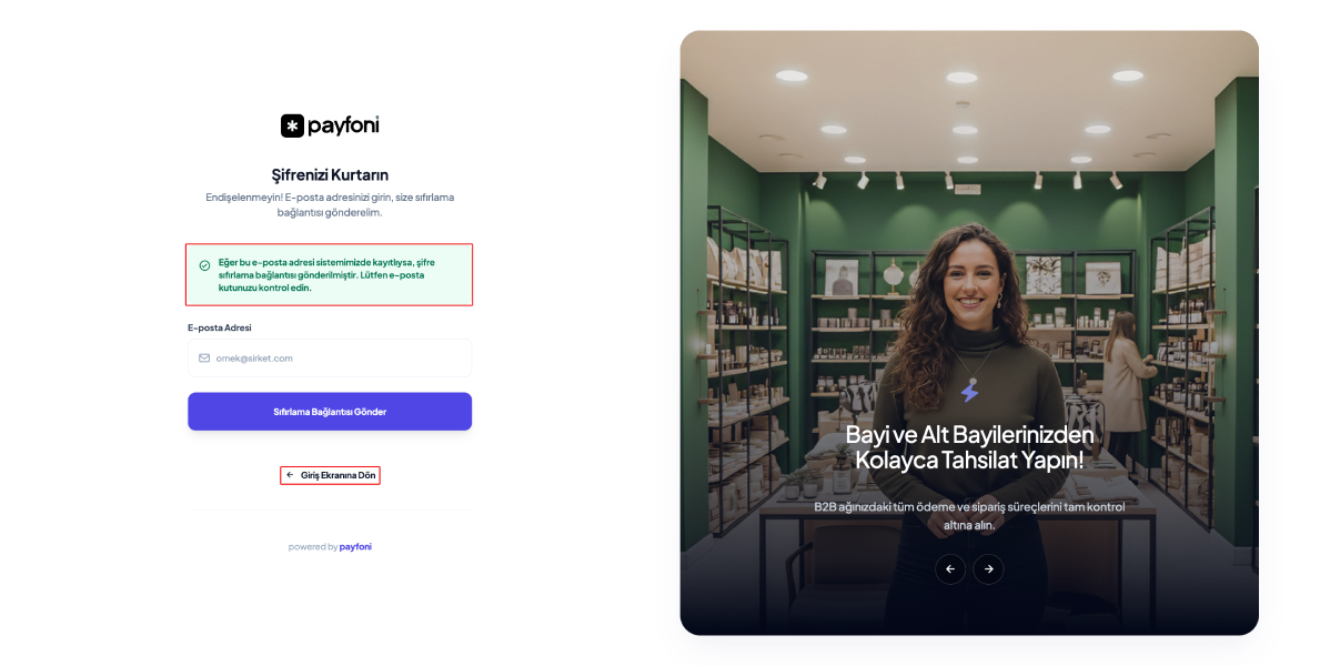 Bu Ekranı Görünce E-postanızı Kontrol Edin